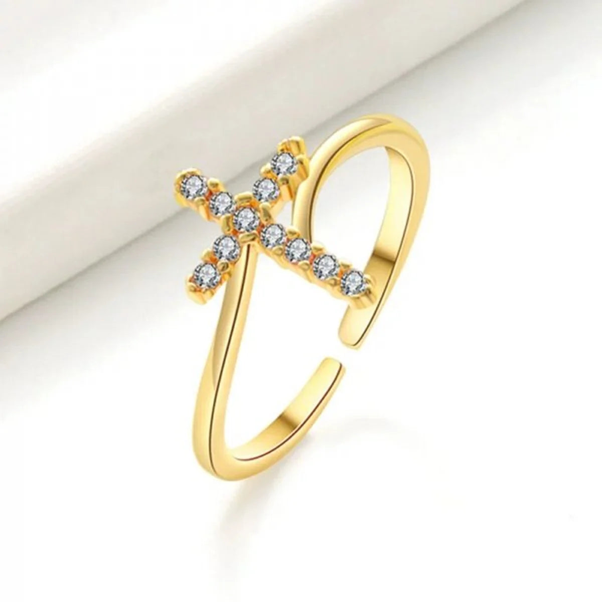 Rotatable Crown Rhinestone Cross Choker Necklace Earrings Rings for Women Minimalist Cross Chain Christian Jewelry Prayer Gift