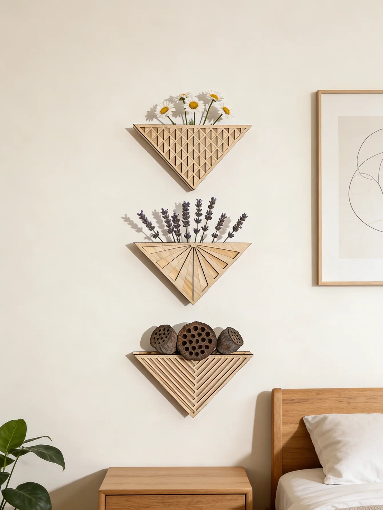 BurlyWood Wall Planter