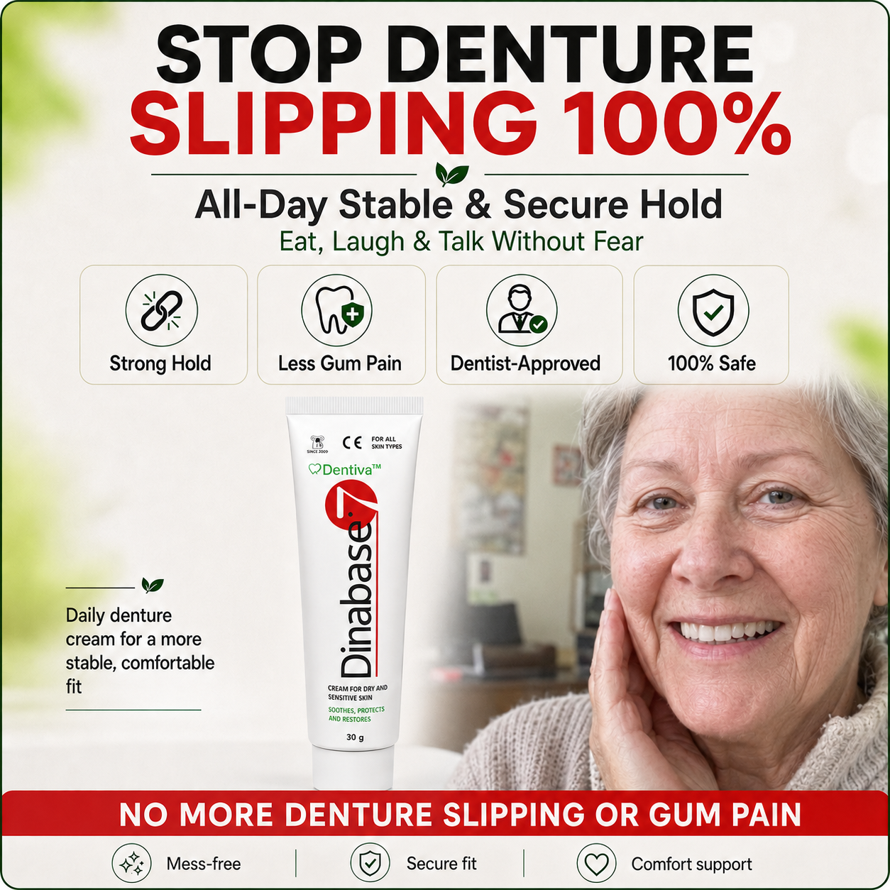 Dentiva Adhesive Cream