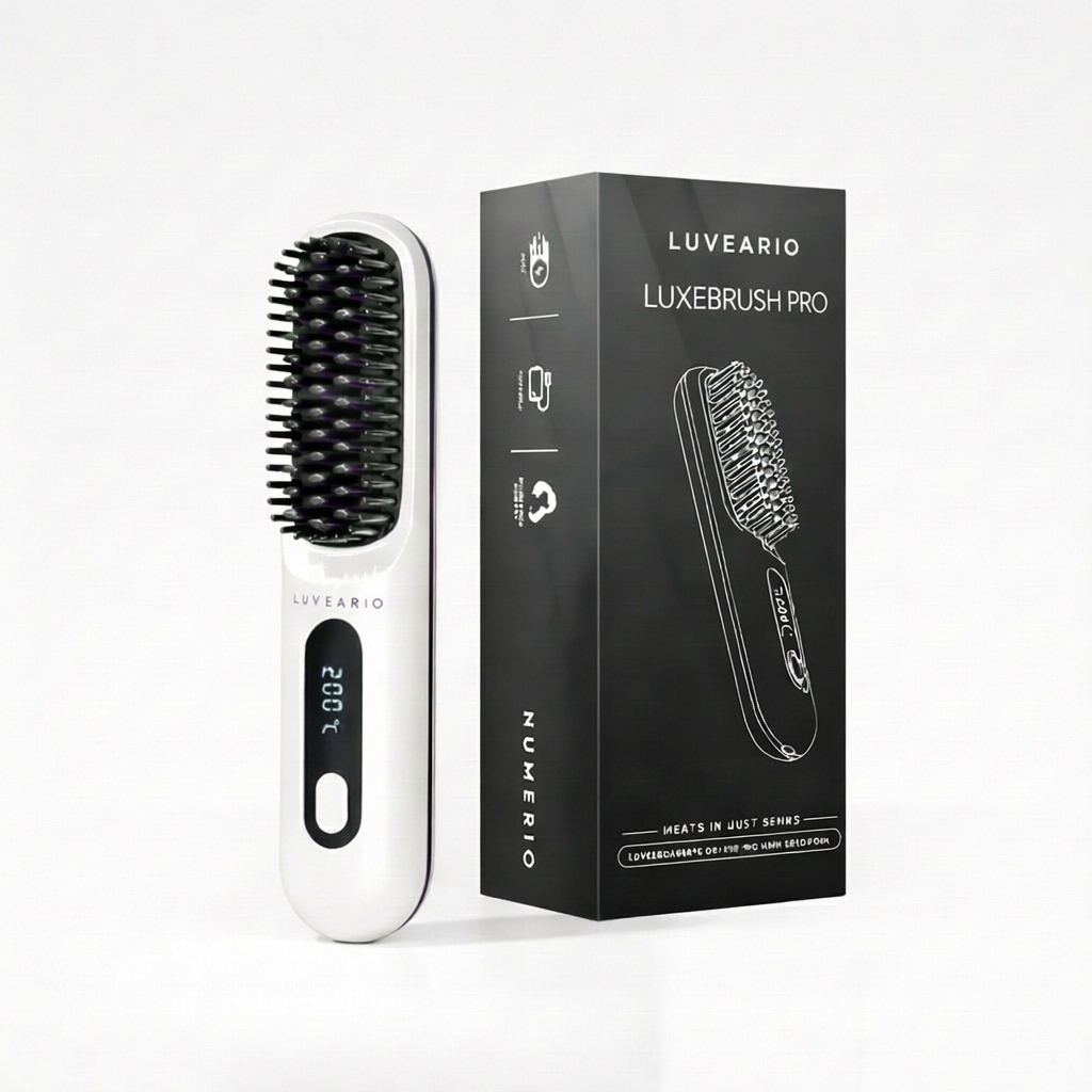 LuxeBrush Pro - The Short Hair Expert