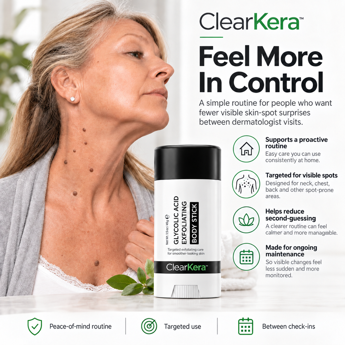 ClearKera Glycolic Body Stick
