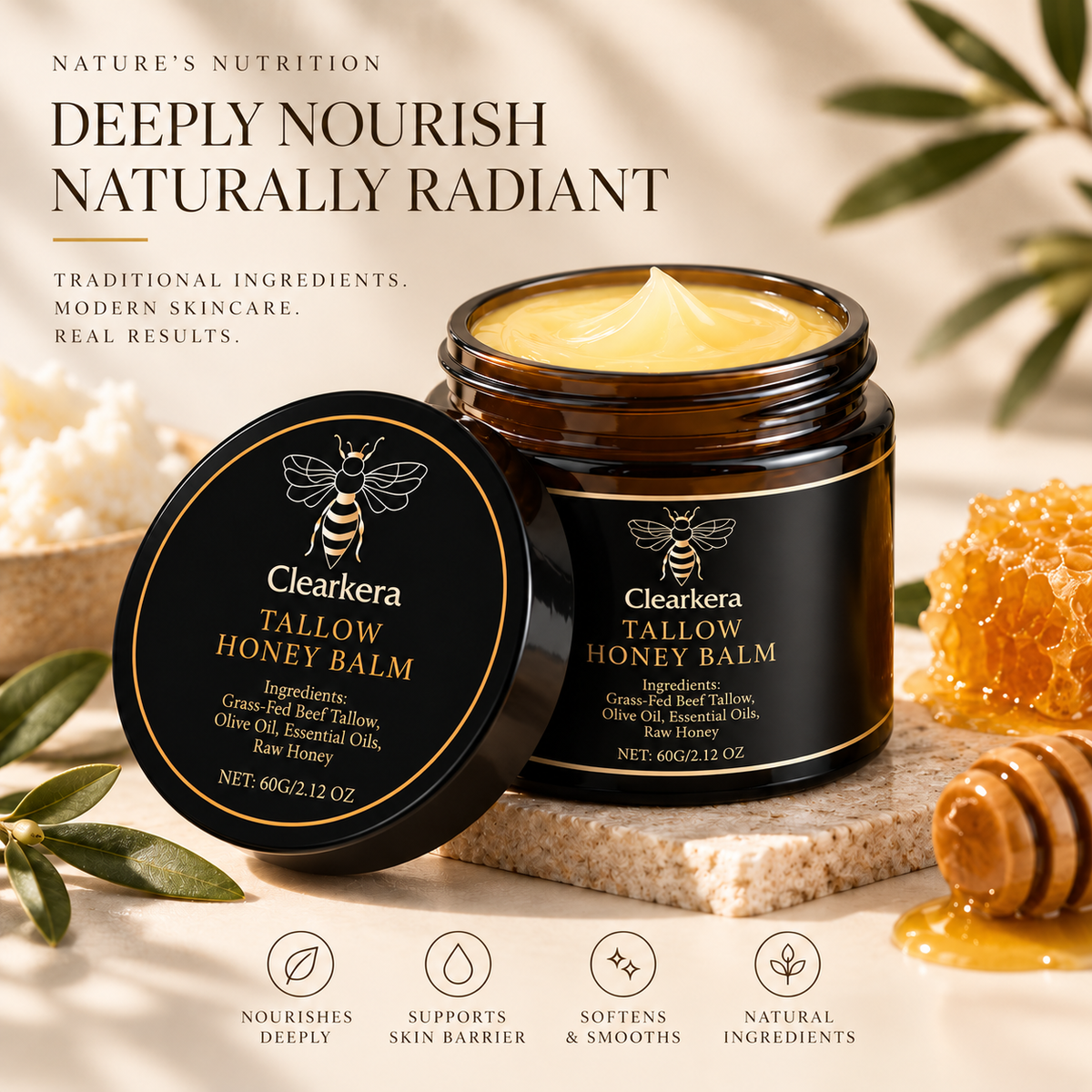 Honey Balm Ageless Nourish Cream