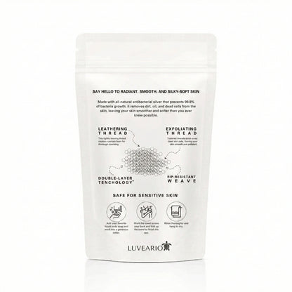 Luveario Exfoliating Shower Towel