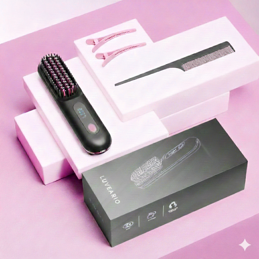 LuxeBrush Pro - The Short Hair Expert