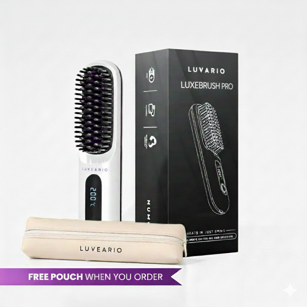 LuxeBrush Pro - The Short Hair Expert