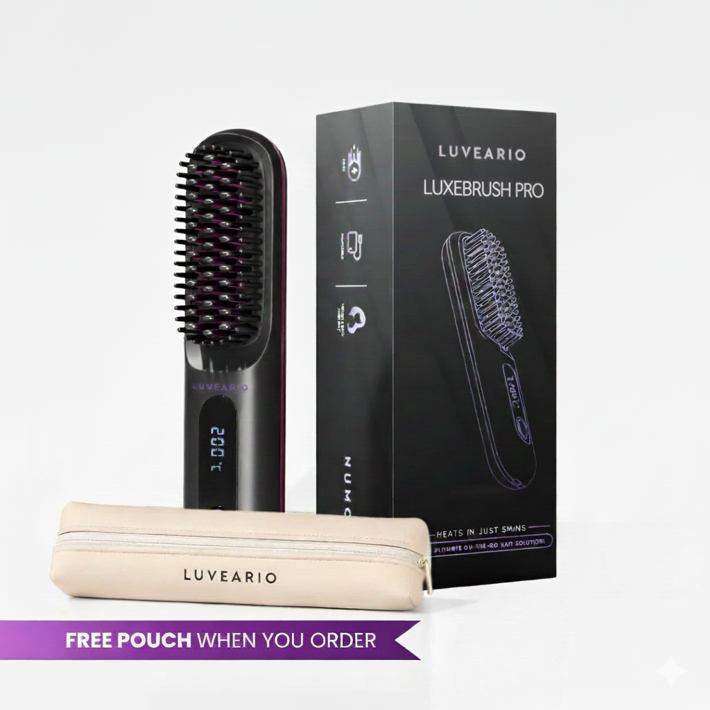 LuxeBrush Pro - The Short Hair Expert