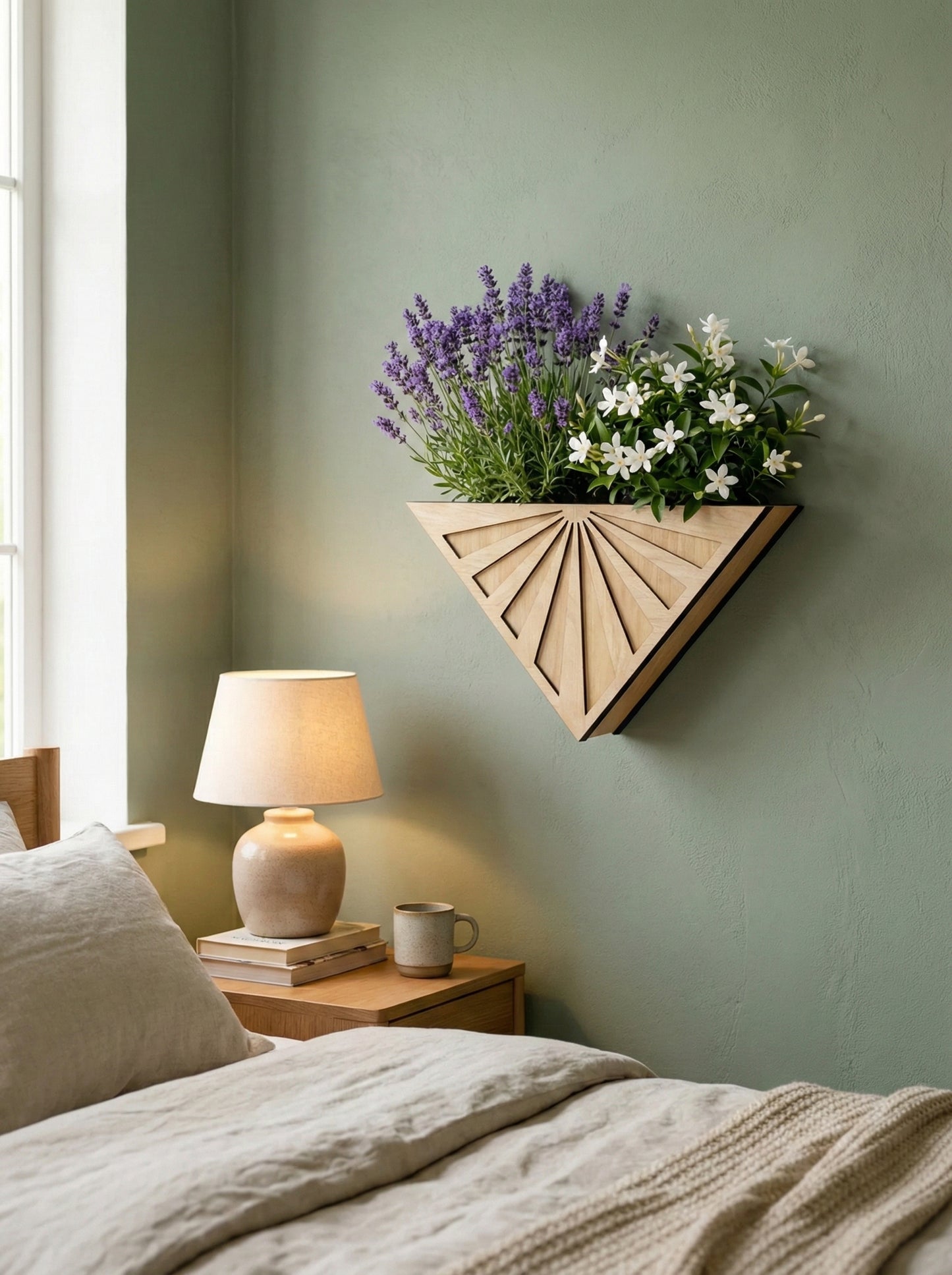 BurlyWood Wall Planter