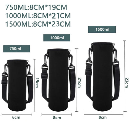 Black Protective Bottle Sleeve
