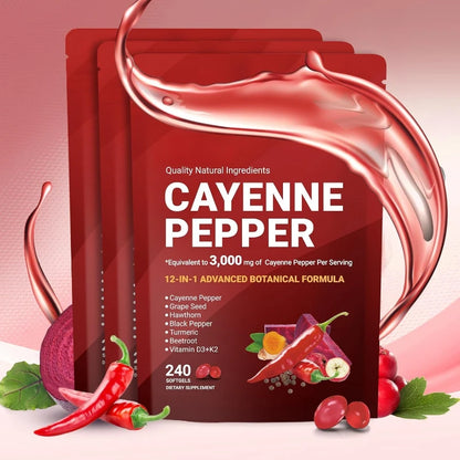 Cayenne Pepper Softgels Supplement