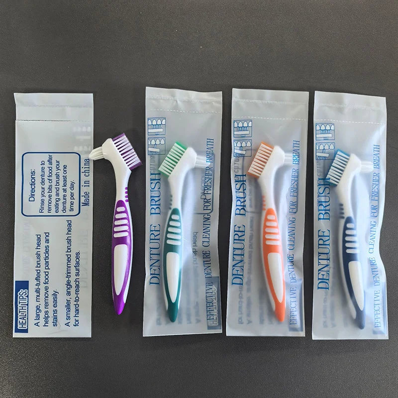 Double Sided Denture ToothBrush