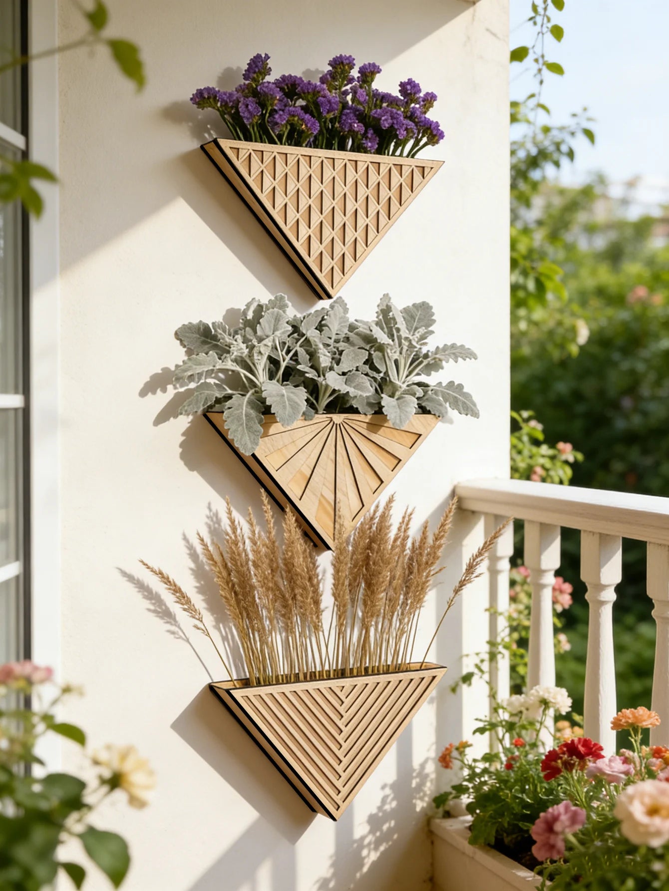 BurlyWood Wall Planter