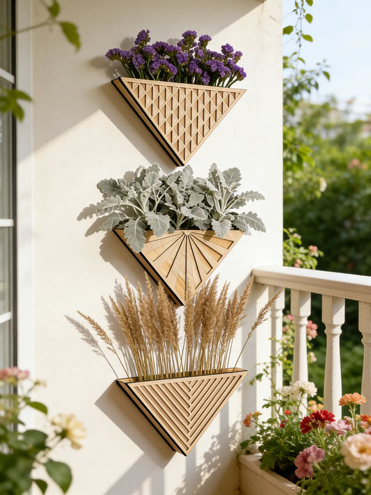 BurlyWood Wall Planter
