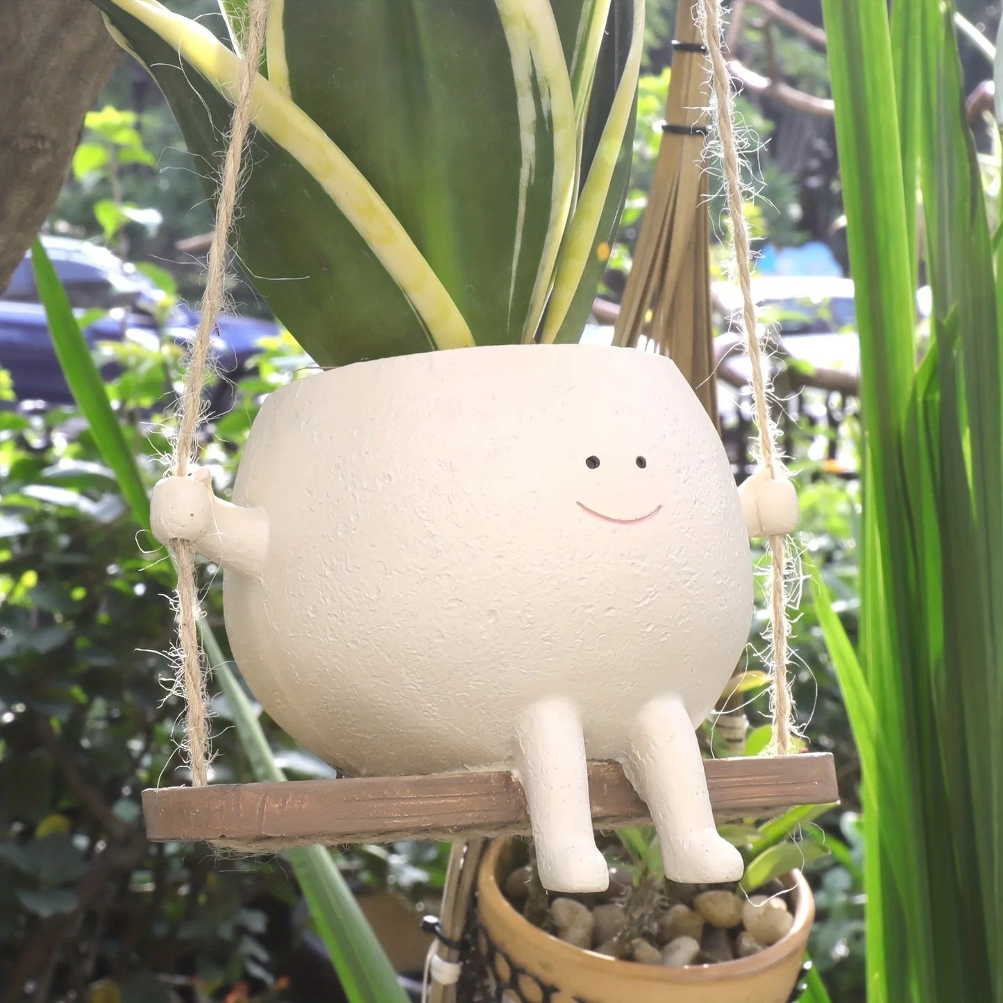 Rocking Smiling Pot