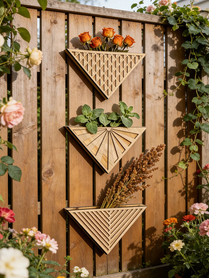 BurlyWood Wall Planter