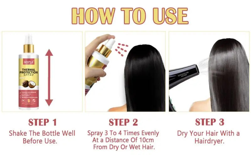 Shield & Shine - Heat Protectant Spray