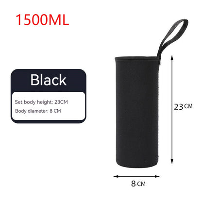 Black Protective Bottle Sleeve