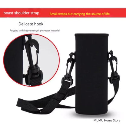 Black Protective Bottle Sleeve