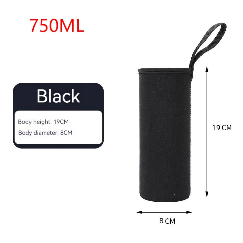 Black Protective Bottle Sleeve