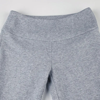 Casual Sexy Basic Solid Flare Pants Y2K Slim Low-Waisted Boot Cut Pants Women 2024 Autumn Spring Fashion Streetwear Lady