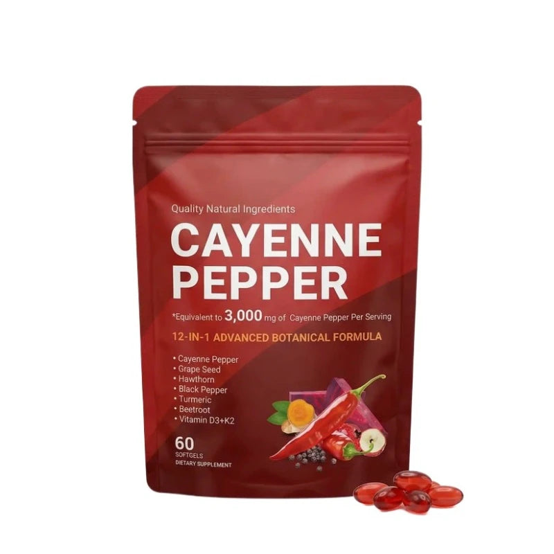 Cayenne Pepper Softgels Supplement