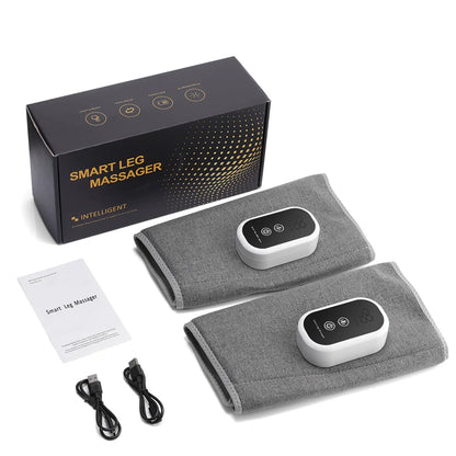 Wireless 360° Air Pressure Calf Massager Eletric 3 Mode Airbag Compresstion Leg Massage Foot Calf Muscle Relax Blood Circulation