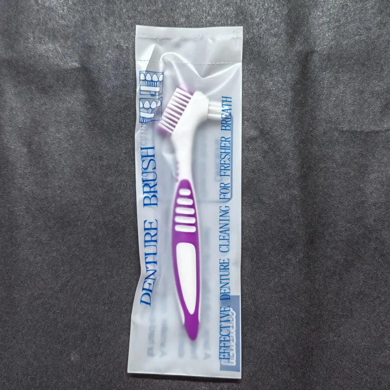 Double Sided Denture ToothBrush