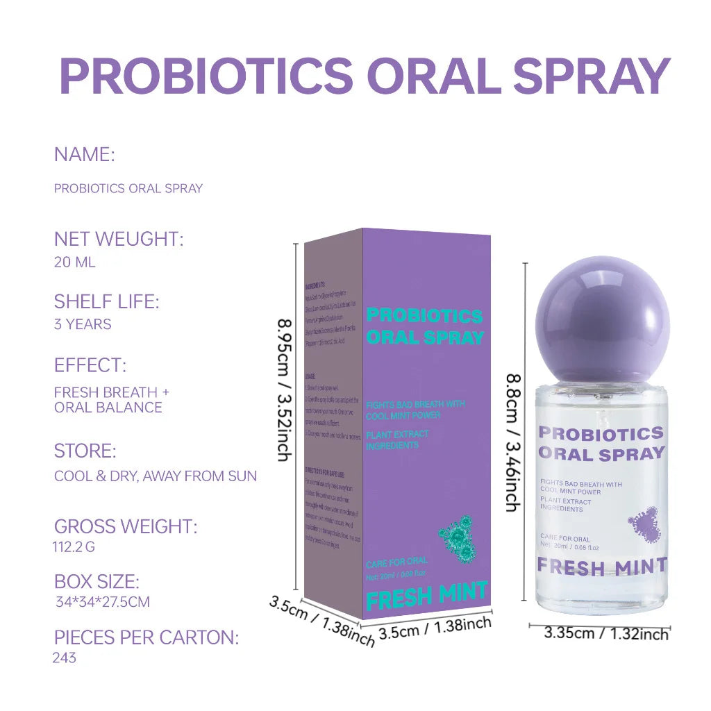 Dry Mouth Moisturizing Spray