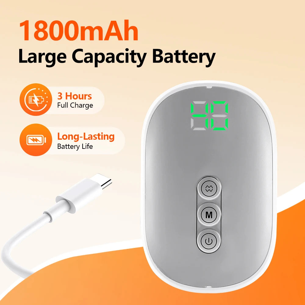 Wireless 360° Air Pressure Calf Massager Eletric 3 Mode Airbag Compresstion Leg Massage Foot Calf Muscle Relax Blood Circulation