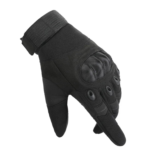 Military fan hard shell black eagle tactical sports gloves male cross border protection male five finger hard shell training