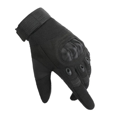 Military fan hard shell black eagle tactical sports gloves male cross border protection male five finger hard shell training