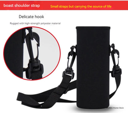 Black Protective Bottle Sleeve