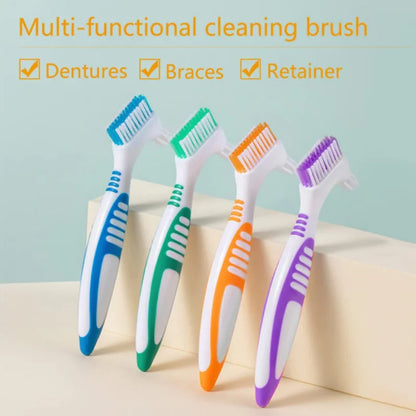 Double Sided Denture ToothBrush