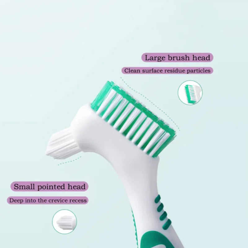 Double Sided Denture ToothBrush