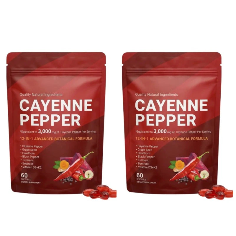 Cayenne Pepper Softgels Supplement