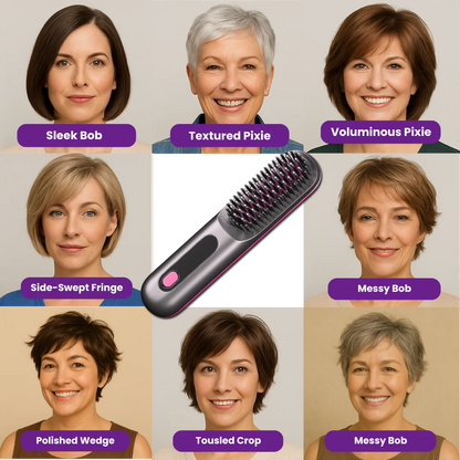 LuxeBrush Pro - The Short Hair Expert