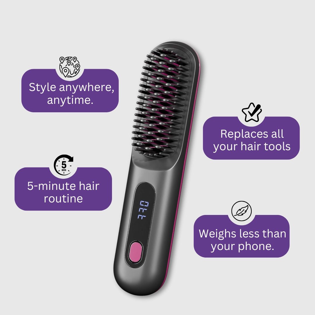 LuxeBrush Pro - The Short Hair Expert