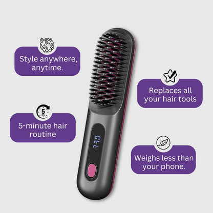 LuxeBrush Pro - The Short Hair Expert