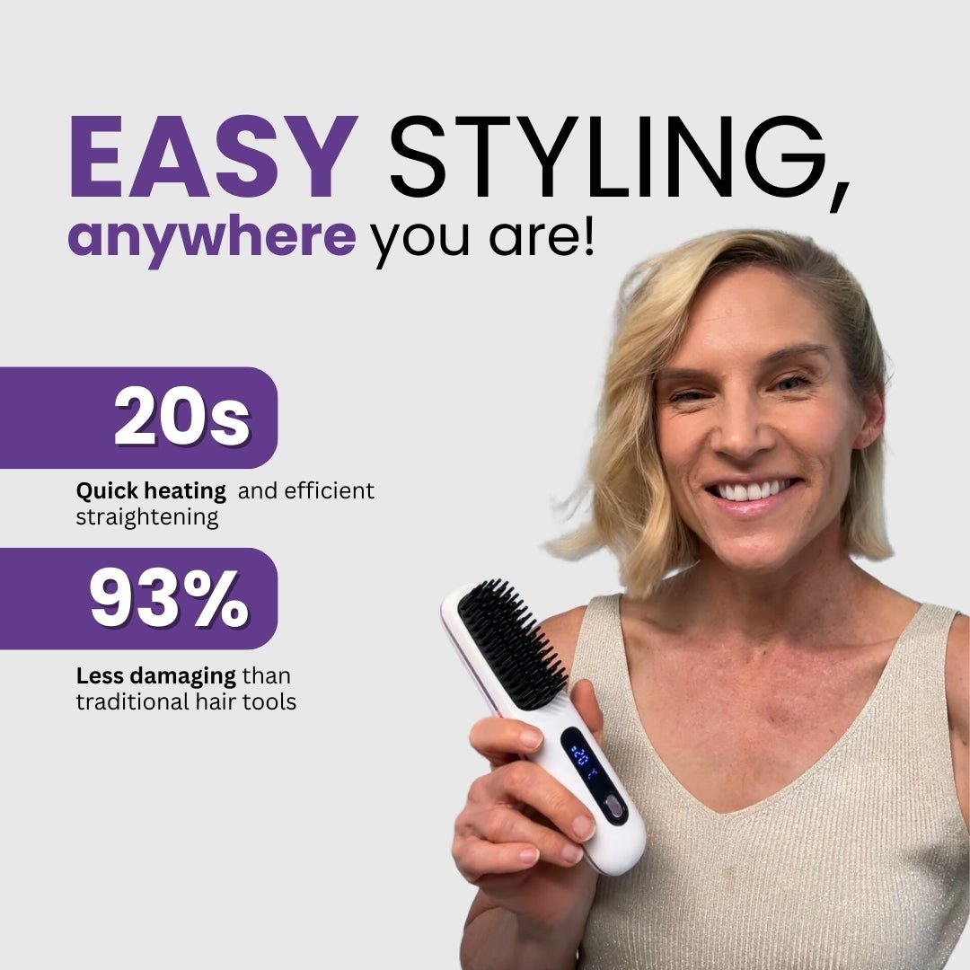 LuxeBrush Pro - The Short Hair Expert
