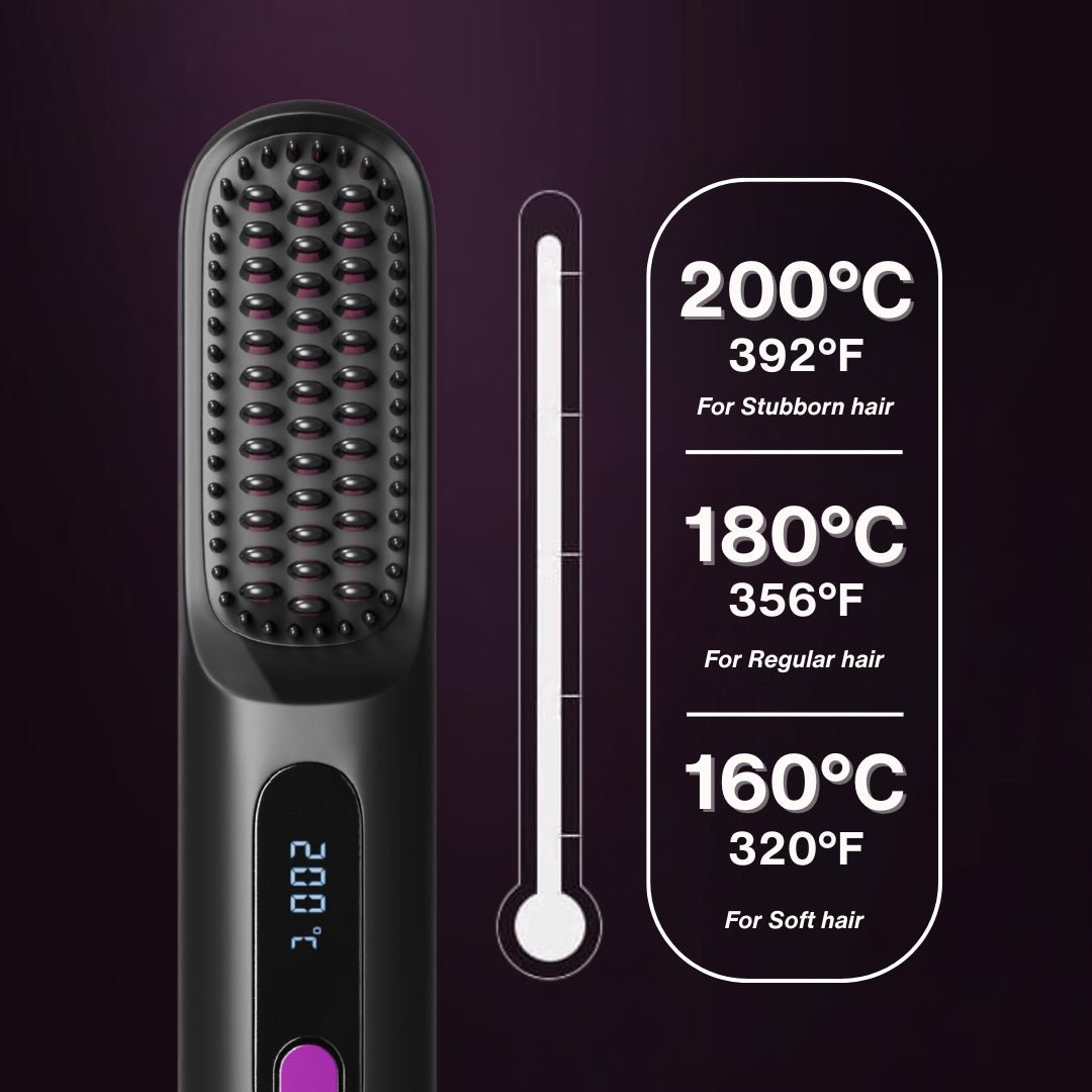 LuxeBrush Pro - The Short Hair Expert