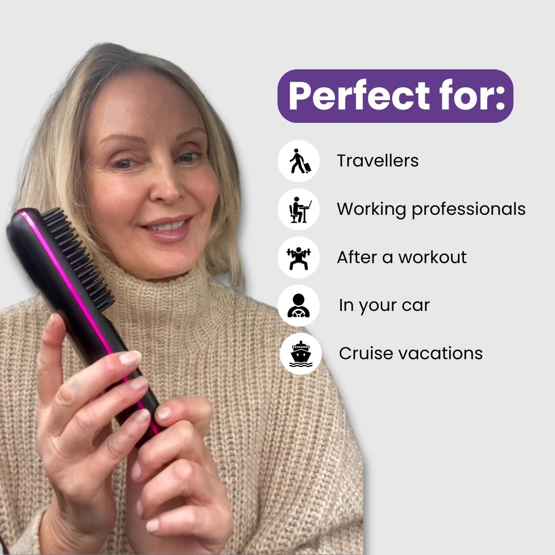 LuxeBrush Pro - The Short Hair Expert