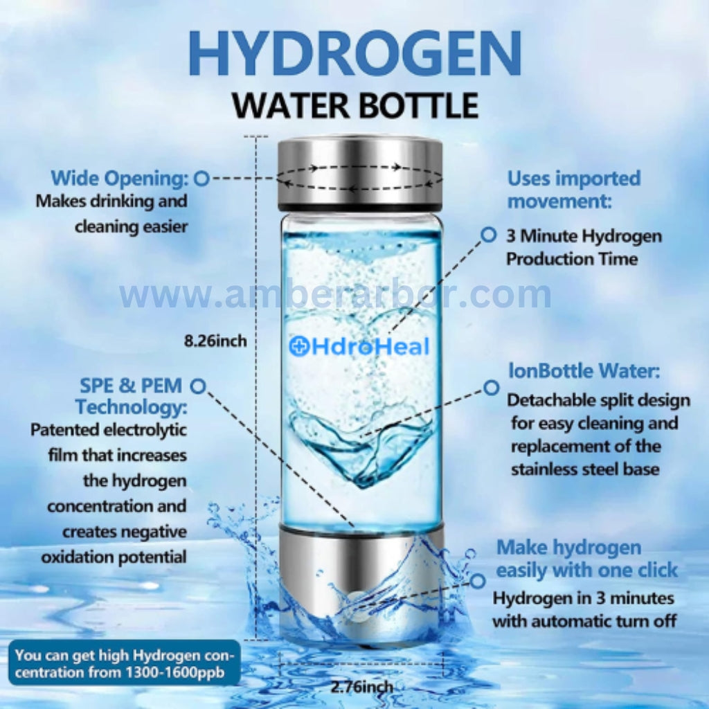 HdroHeal Hydrogen Water Bottle